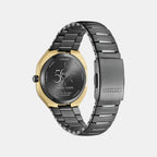 Photon Eco-Drive Men Quartz Black Dial Analog Titanium Watch BJ6569-59X