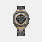 Photon Eco-Drive Men Quartz Black Dial Analog Titanium Watch BJ6569-59X