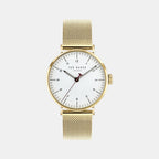 Tb Timeless Women Quartz White Dial Analog Stainless Steel Watch BKPHOF206