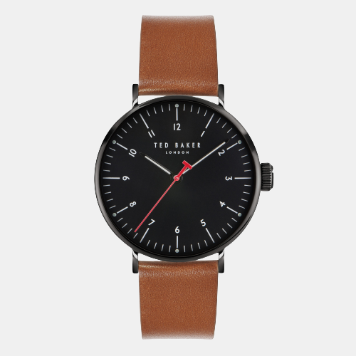 Black Leather Watch Band | Garmin