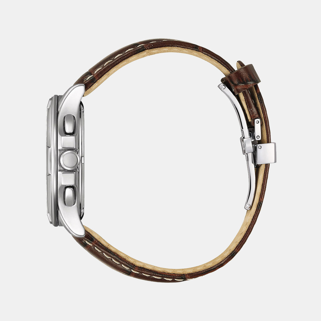 Citizen Men Round Brown watch