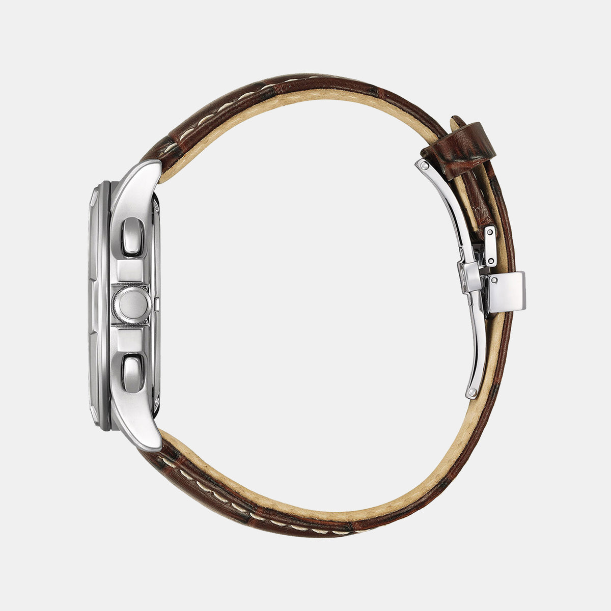 Citizen Men Round Brown watch
