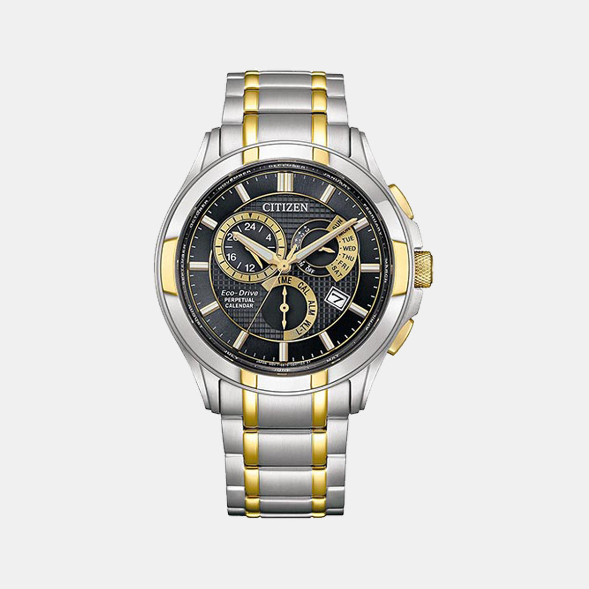 Citizen Round Black Chronograph watch