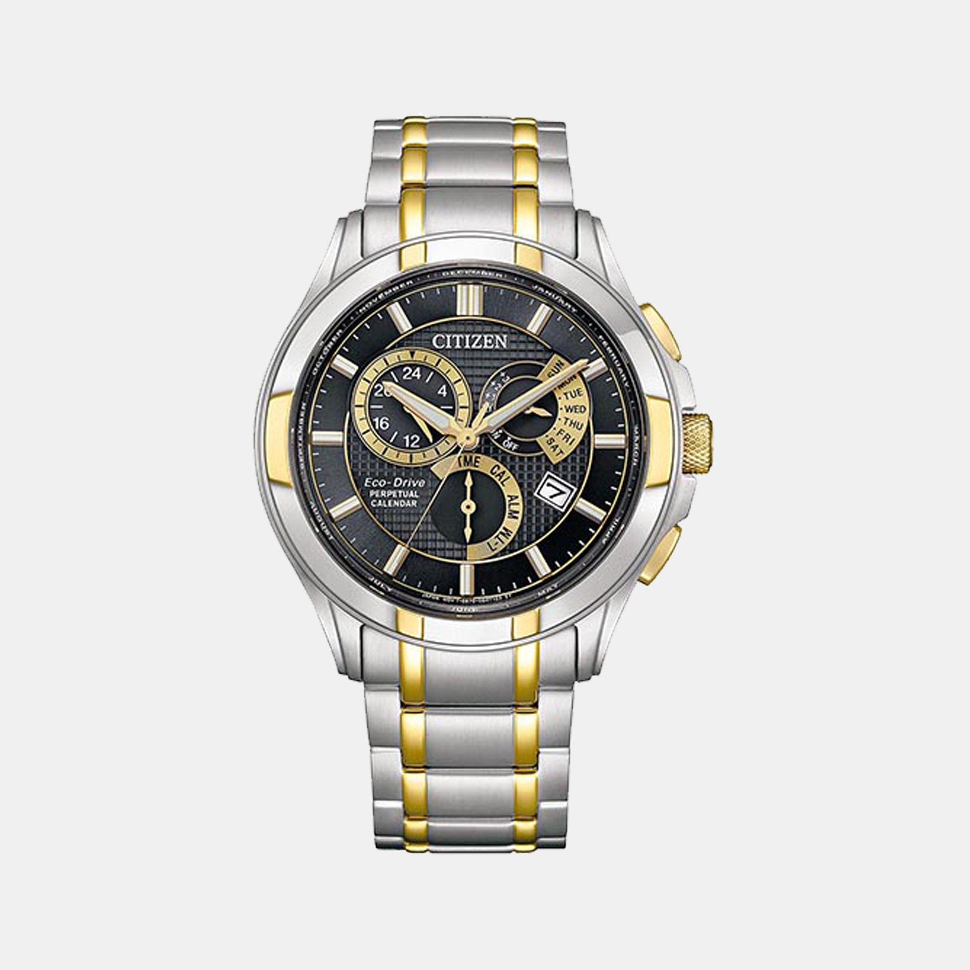Citizen Round Black Chronograph watch
