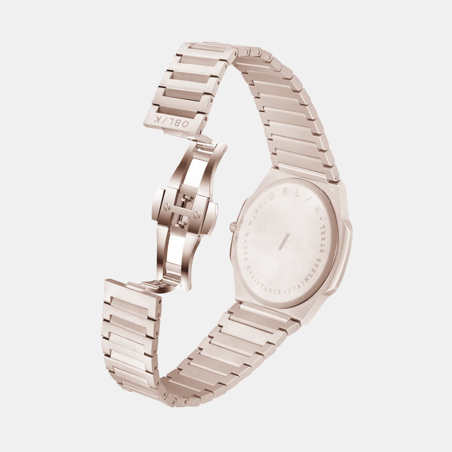 Blade Men Quartz Black Dial Analog Stainless Steel Watch