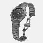 Blade Men Quartz Grey Dial Analog Stainless Steel Watch BLADE ULTRA SLIM-GM