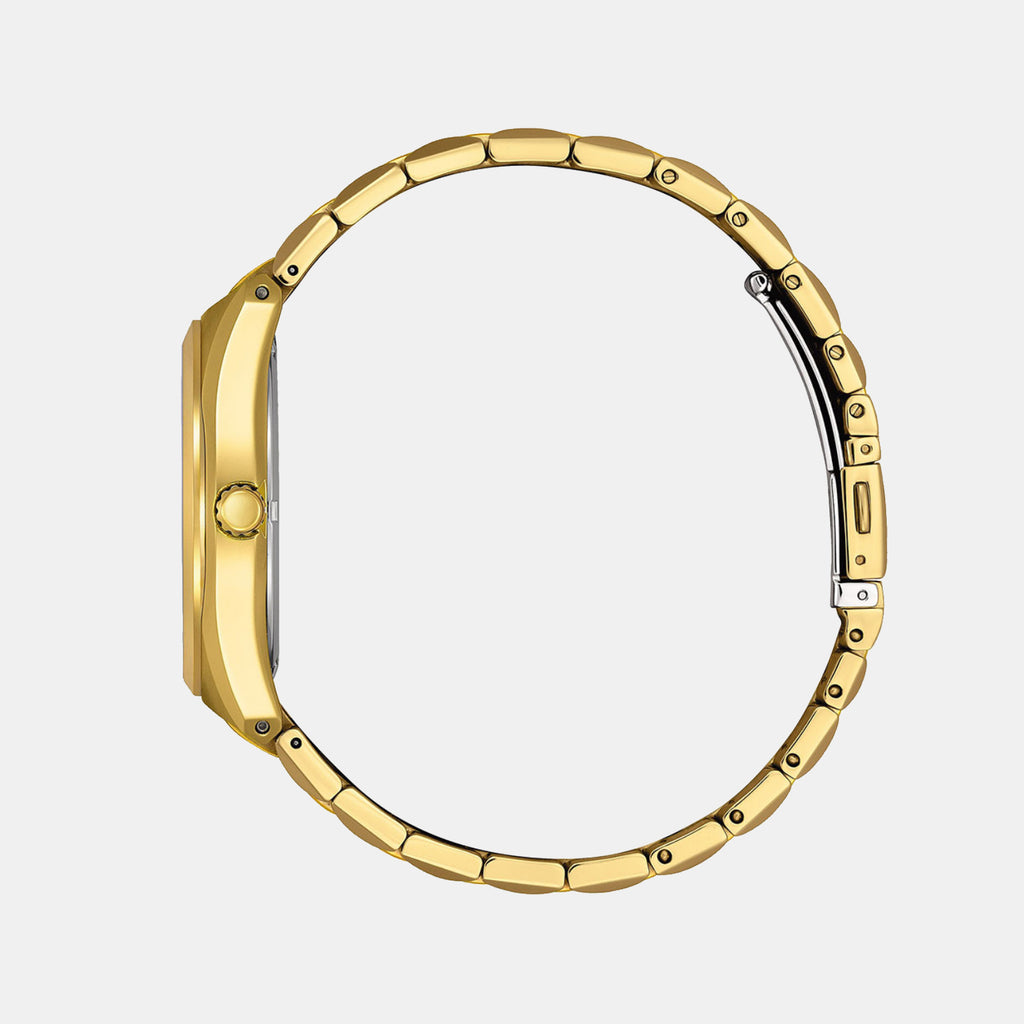 Men Eco-Drive Black Dial Analog Stainless Steel Watch BM7333-85E