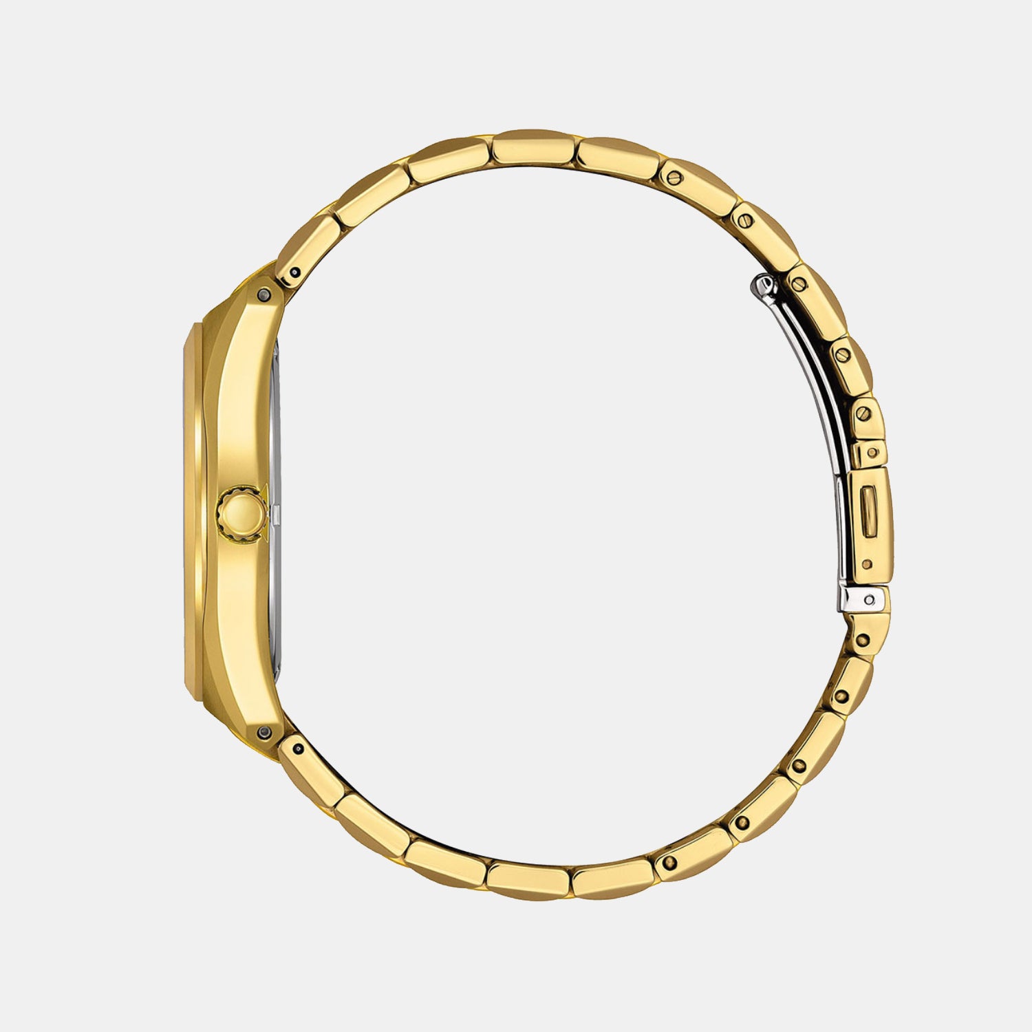 Men Eco-Drive Black Dial Analog Stainless Steel Watch BM7333-85E