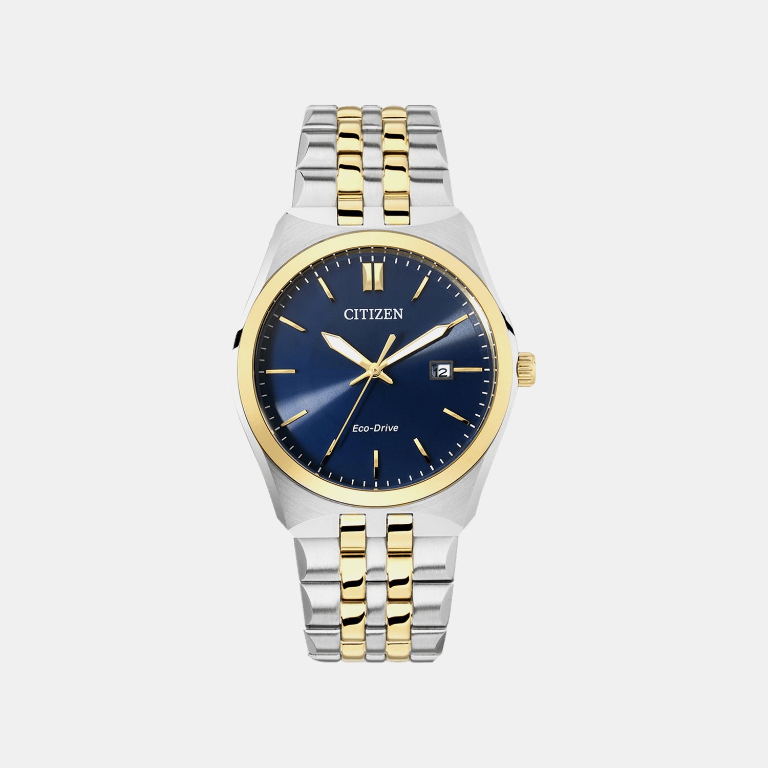 Corso Men Quartz Blue Dial Analog Stainless Steel Watch BM7334-66L