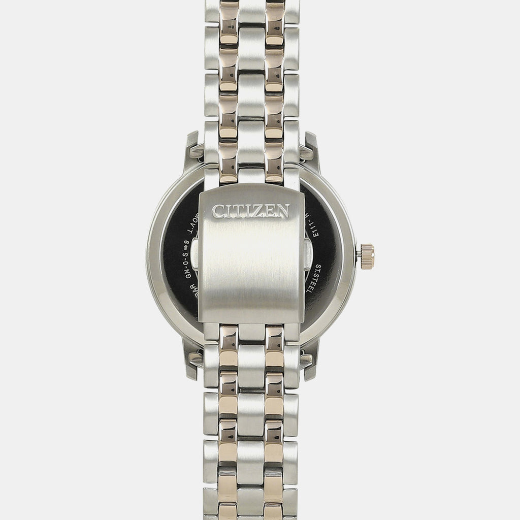 Men Quartz Grey Dial Analog Stainless Steel Watch BM7466-81H