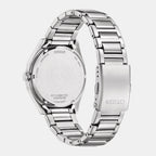 Eco-Drive Men Eco-Drive Green Dial Analog Stainless Steel Watch BM7620-83X