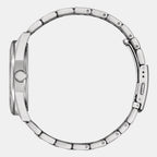 Eco-Drive Men Eco-Drive Orange Dial Analog Stainless Steel Watch BM7630-80Z