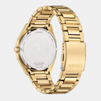 Eco-Drive Men Eco-Drive Green Dial Analog Stainless Steel Watch BM7633-81X