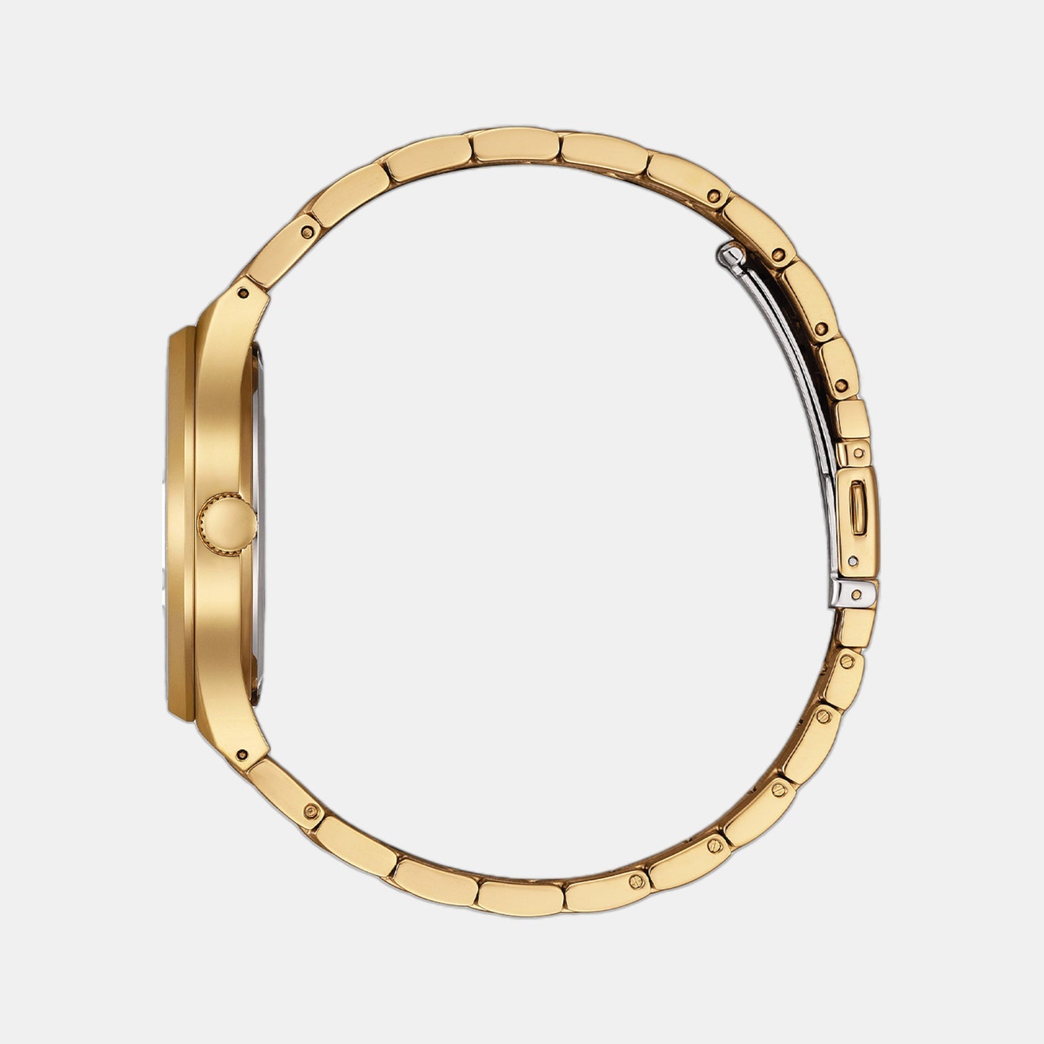 Eco-Drive Men Black Dial Analog Stainless Steel Watch BM7653-50E