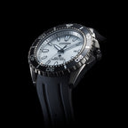 Promaster Men Quartz White Dial Analog Silicone Watch BN0197-08A