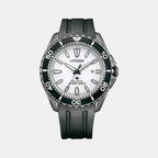 Citizen Round White Analog watch