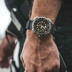 Promaster Men Quartz Black Dial Analog Rubber Watch BN0220-16E