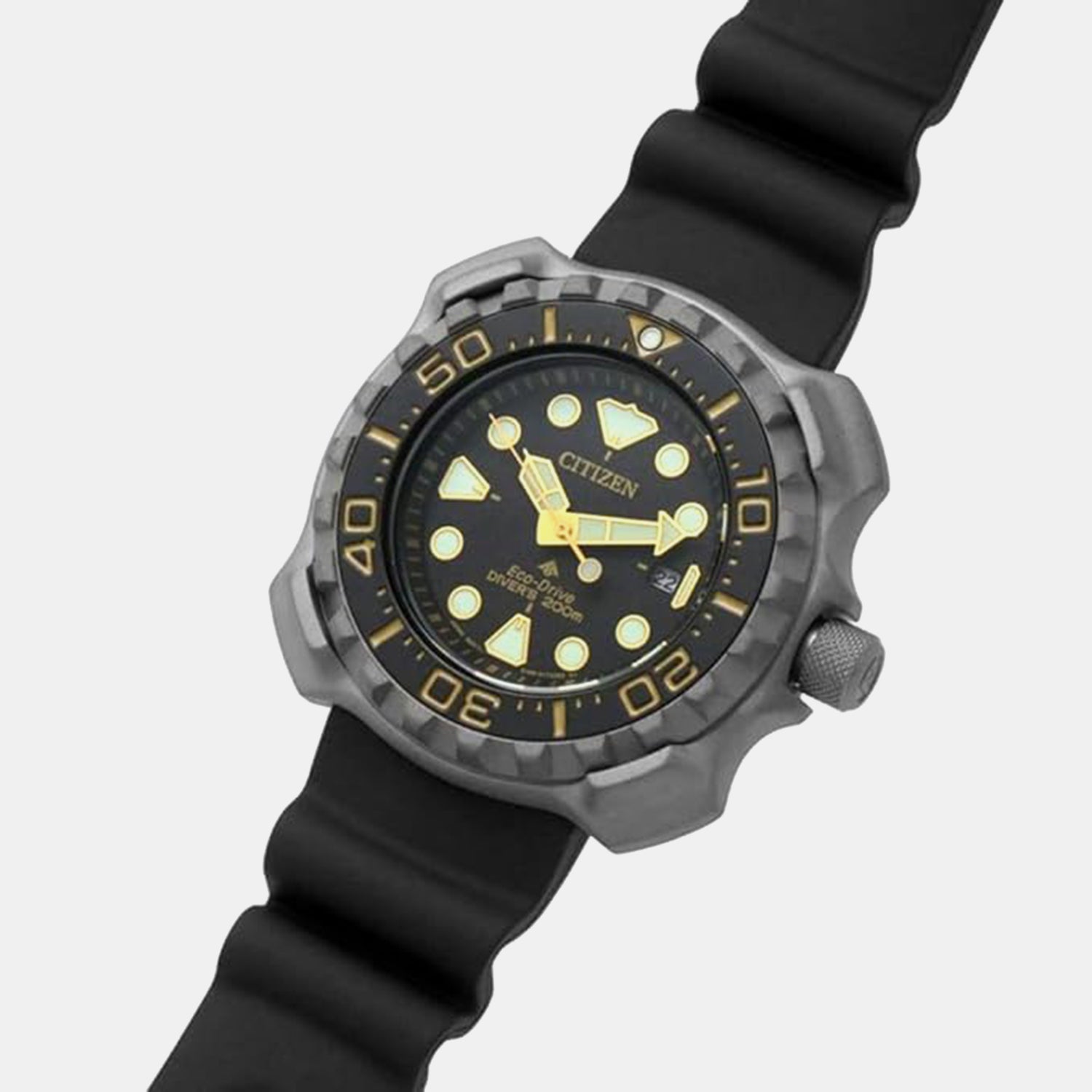 Promaster Men Quartz Black Dial Analog Rubber Watch BN0220-16E