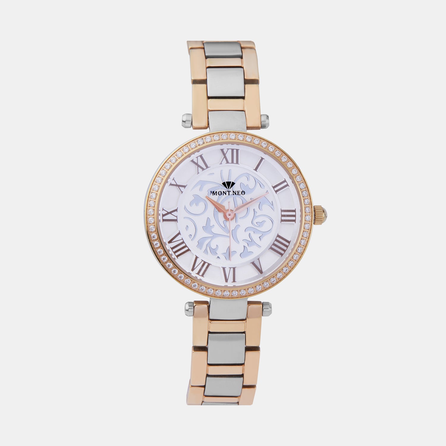 Mont Neo Round Silver Analog watch