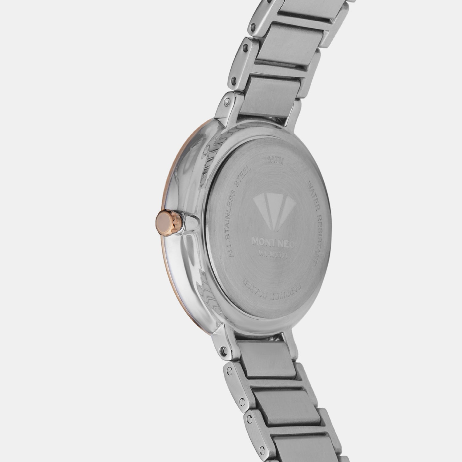 Mont Neo Women Round Mother Of Pearl watch