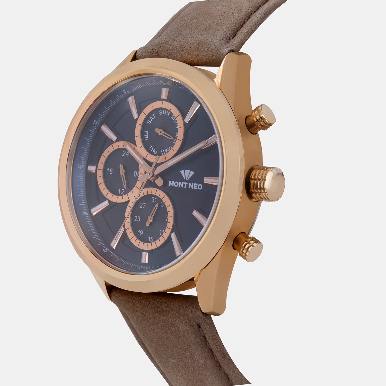 Mont Neo 36 mm Round Quartz watch