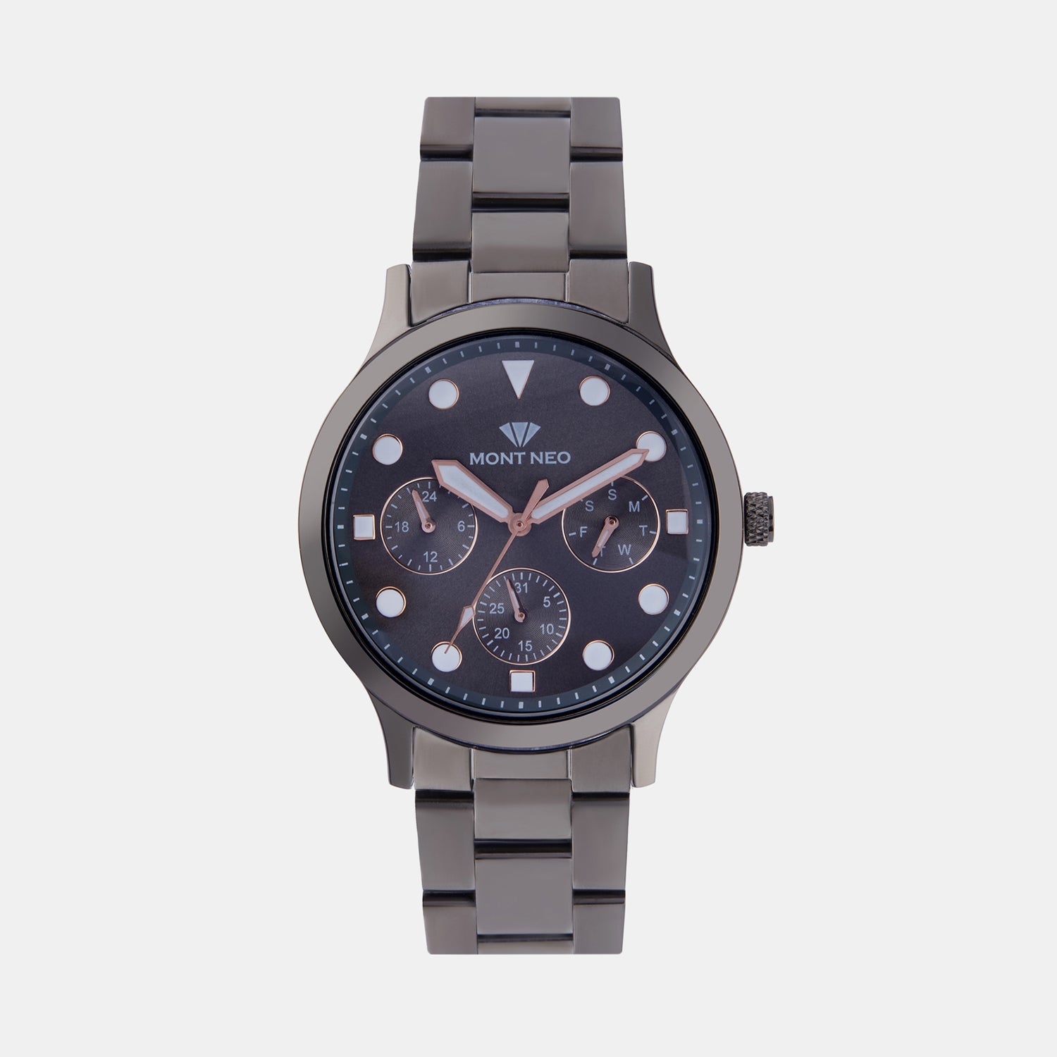 Mont Neo Round Gun Multi-Function watch