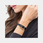 Lucy Precious Women Quartz Black Dial Analog Leather Watch 1502813