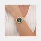 Alley Women Quartz Green Dial Chronograph Stainless Steel Watch 1502827