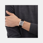 Principle Dress Men Quartz Black Dial Analog Leather Watch 1514277