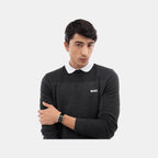 Principle Dress Men Quartz Black Dial Analog Leather Watch 1514277