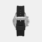Bannon Men Quartz Black Dial Multi-Function Silicone Watch BQ2494