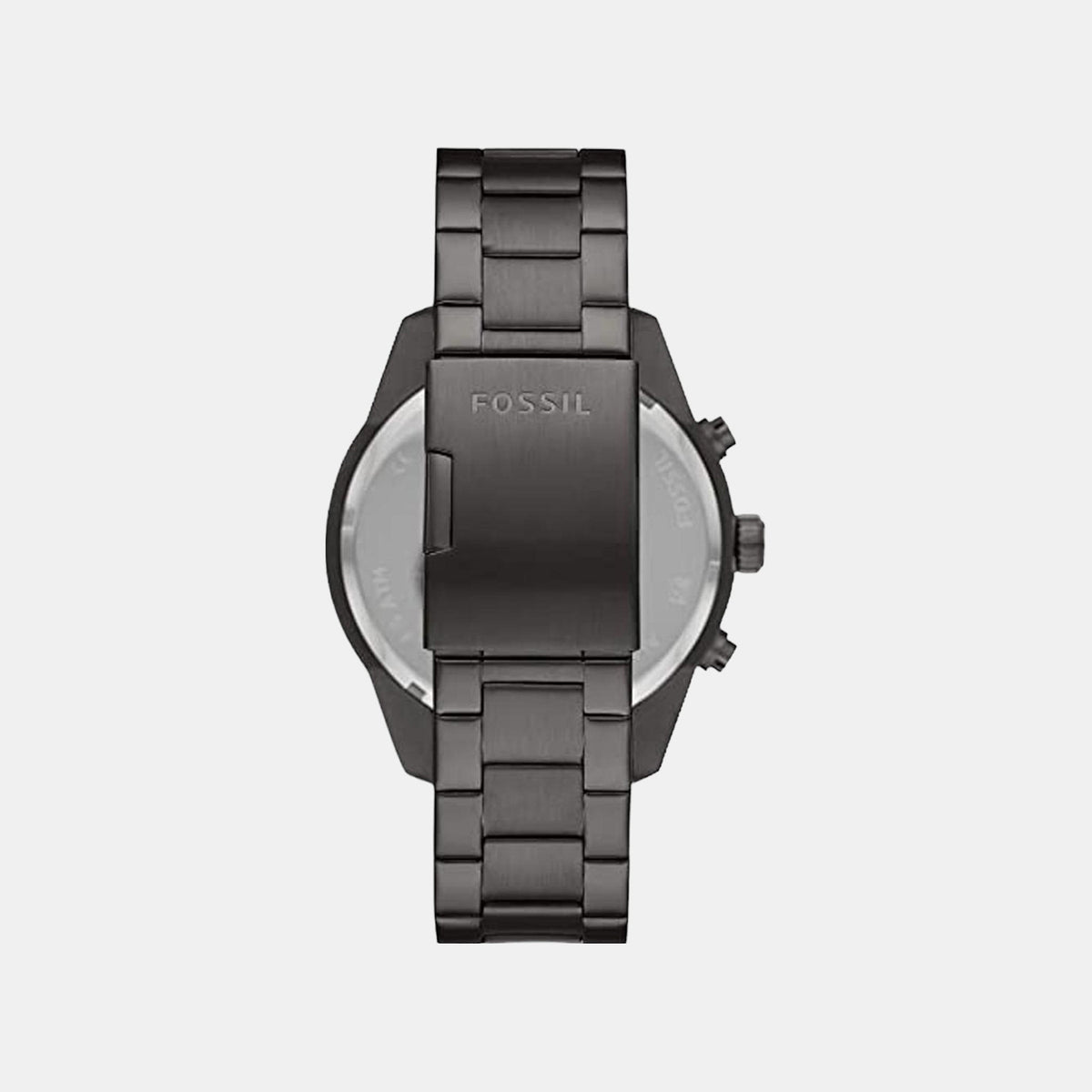 Brox Men Quartz Grey Dial Multi-Function Stainless Steel Watch BQ2533