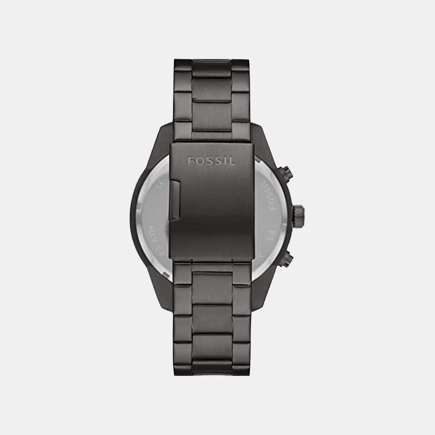 Brox Men Quartz Grey Dial Multi-Function Stainless Steel Watch BQ2533