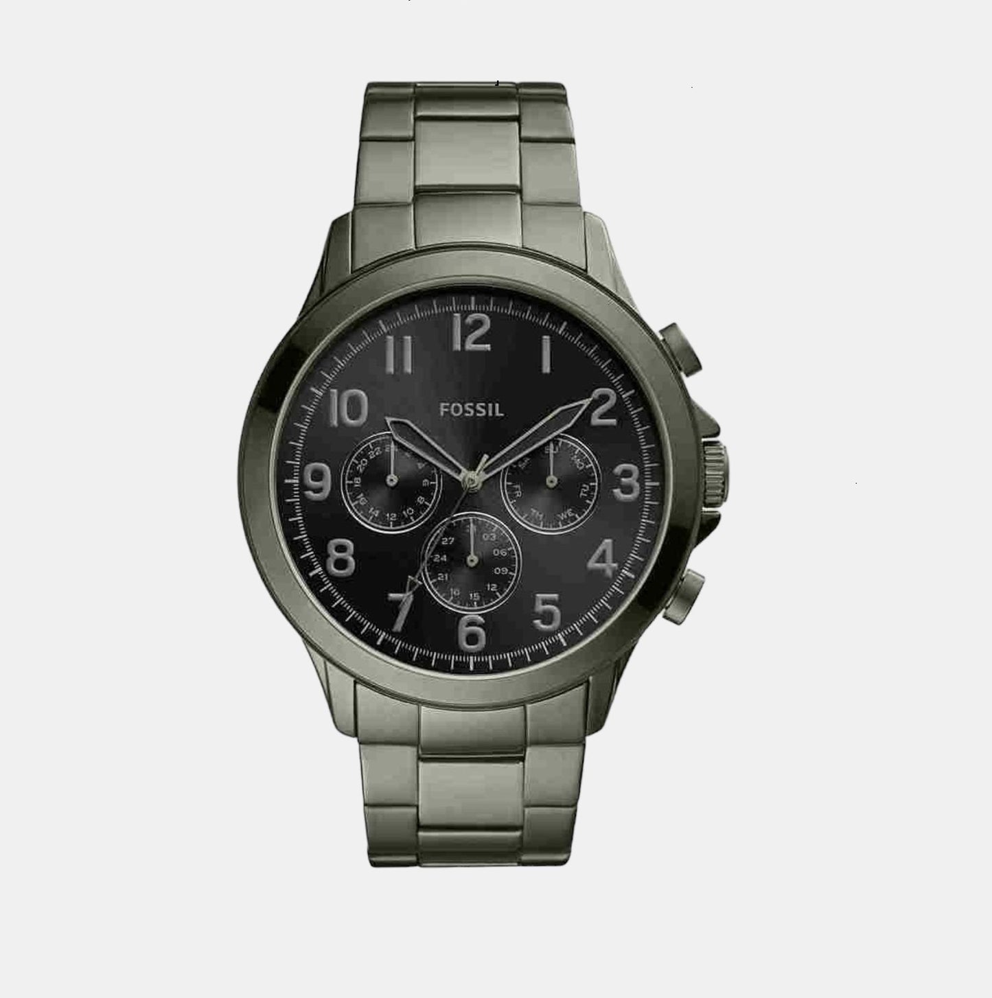 Male Black Stainless Steel Chronograph Watch BQ2539