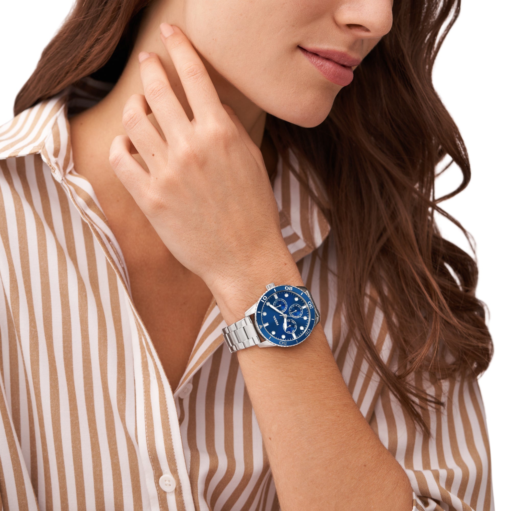 Fossil Stainless Steel Round watch