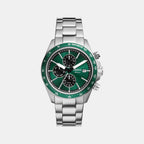 Men Quartz Green Dial Chronograph Watch BQ2878