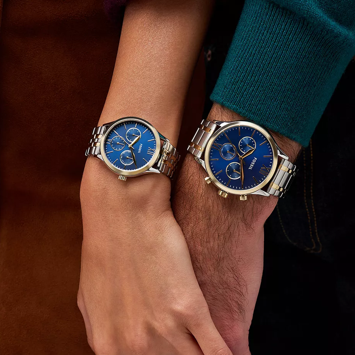 Fossil Stainless Steel Round watch