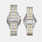 Fossil Couple Round Blue watch