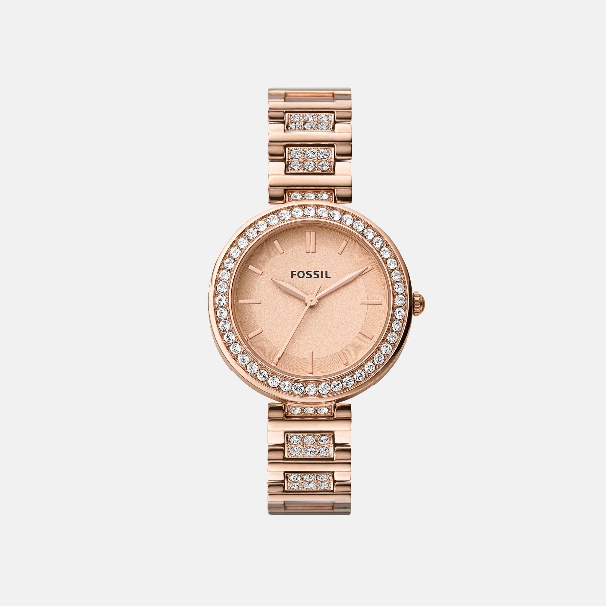 Fossil Round Rose Gold Analog watch