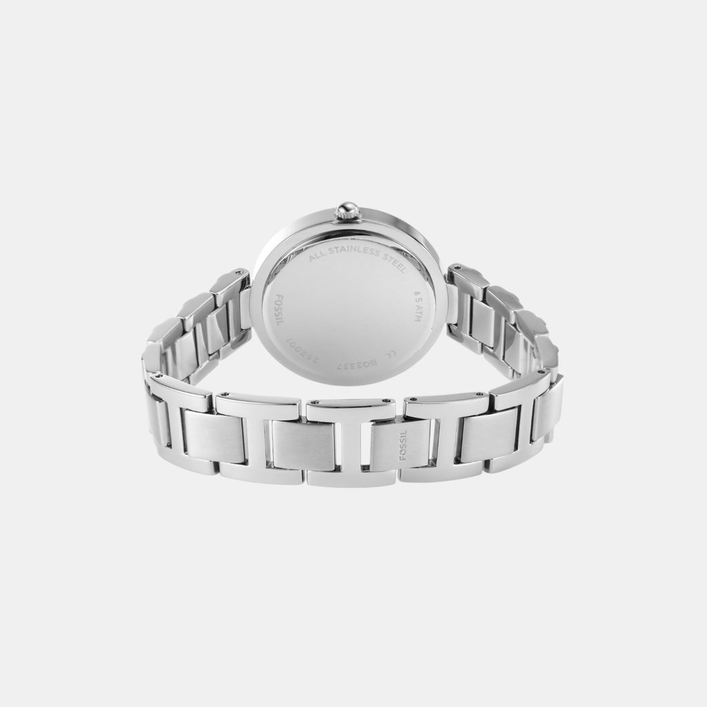 Karli Women Quartz White Mother Of Pearl Dial Analog Stainless Steel Watch BQ3337