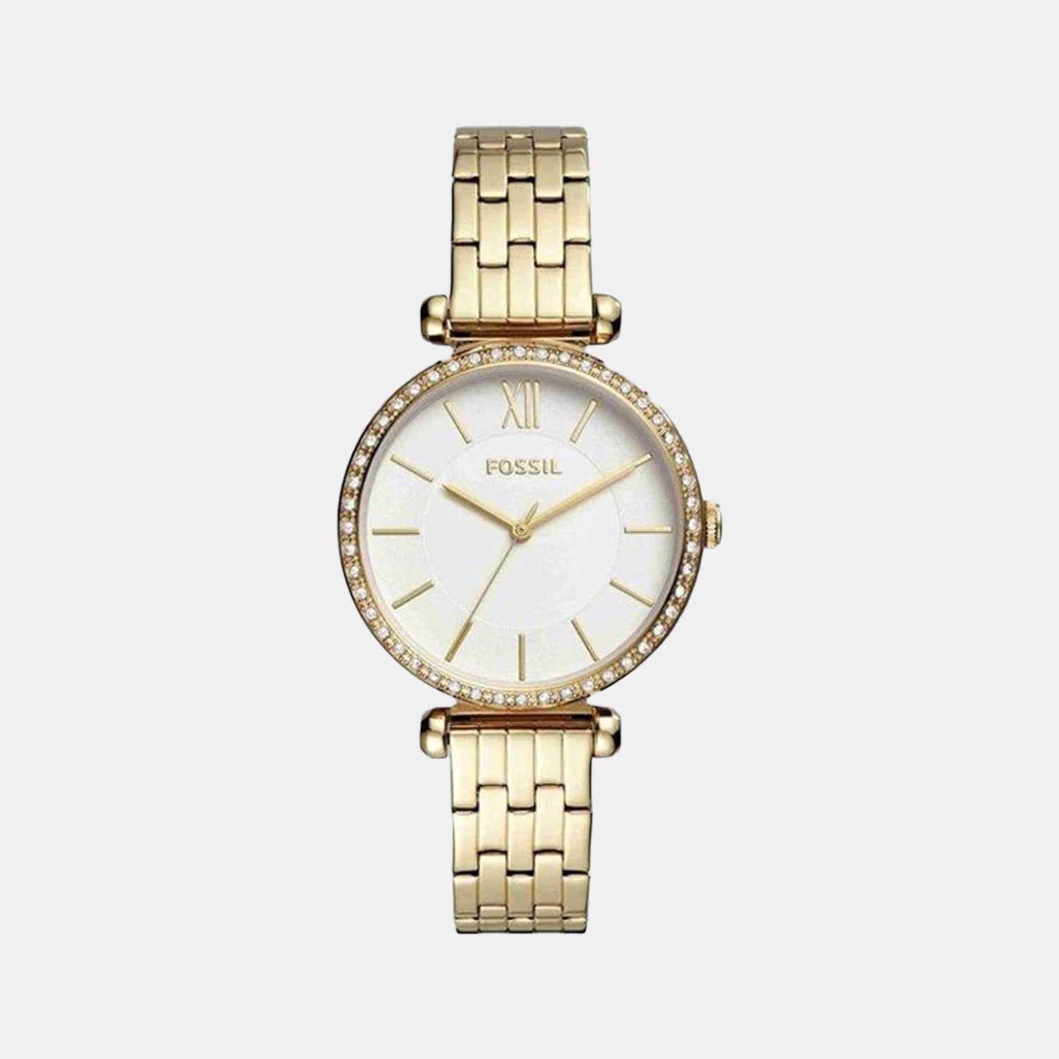 Fossil Round Two Tone Analog watch