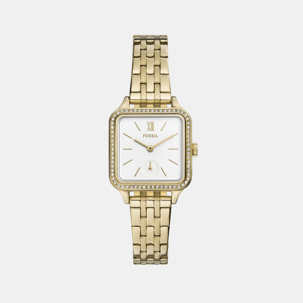 Fossil Square White Analog watch