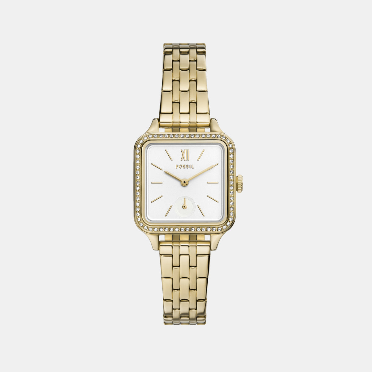 Fossil Square White Analog watch