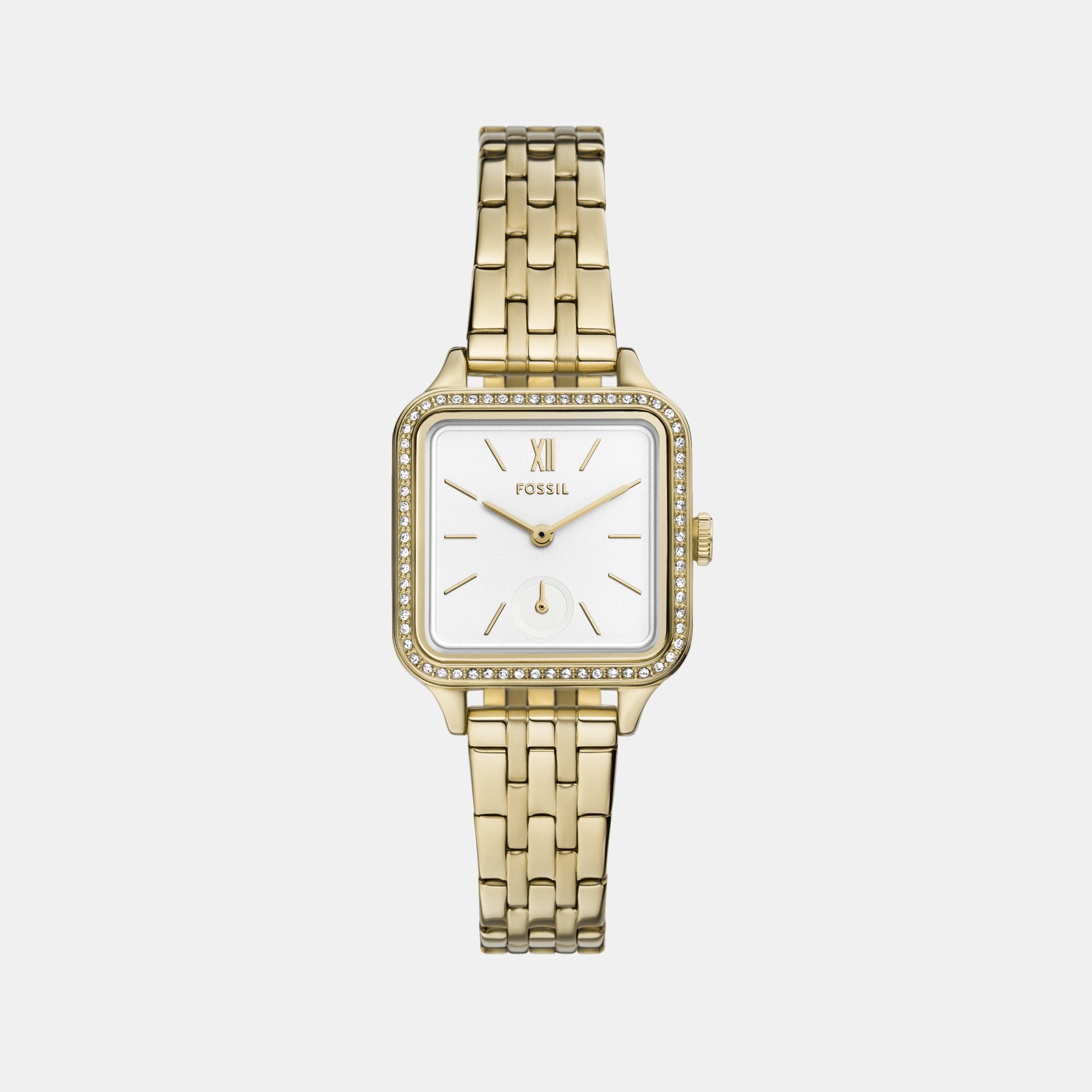 Fossil Square White Analog watch