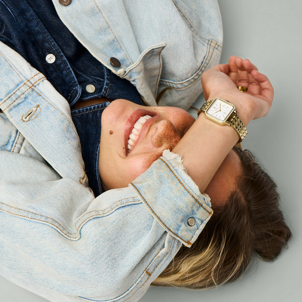 Fossil Stainless Steel Square watch
