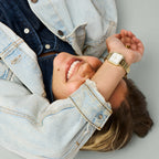 Fossil Stainless Steel Square watch