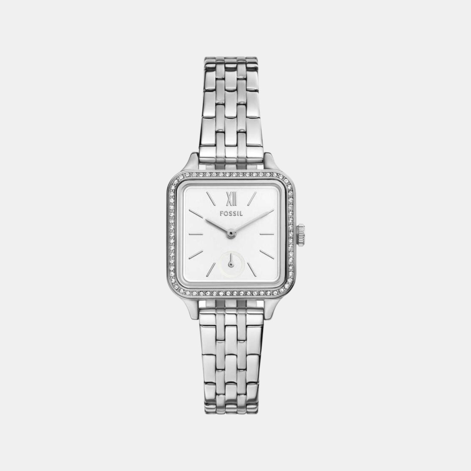 Colleen Women Quartz White Dial Analog Stainless Steel Watch BQ3981