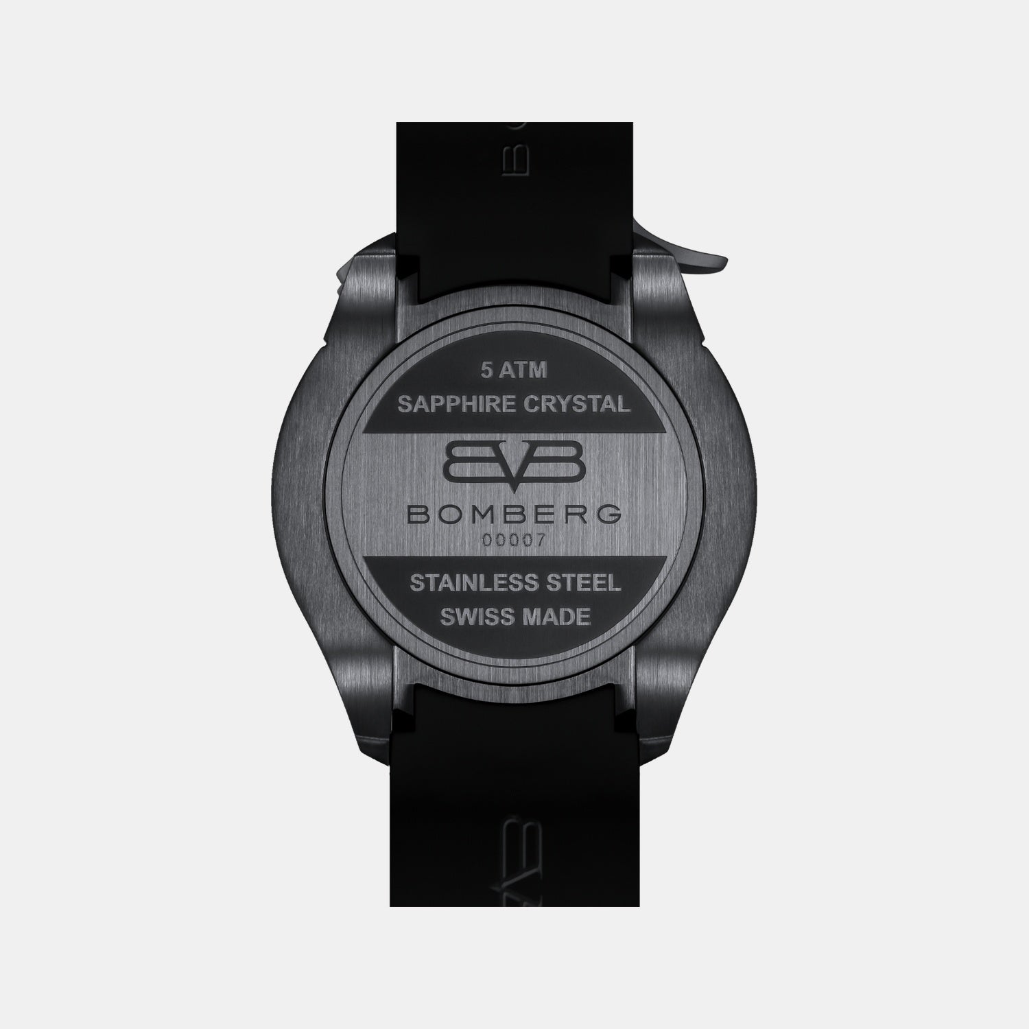 Racing Legacy Men Quartz Black Dial Chronograph Silicone Watch BS45CHPBA.059-17.12