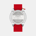 Racing Muscle Men Quartz Red Dial Chronograph Silicone Watch BS45CHSP.059-23.12