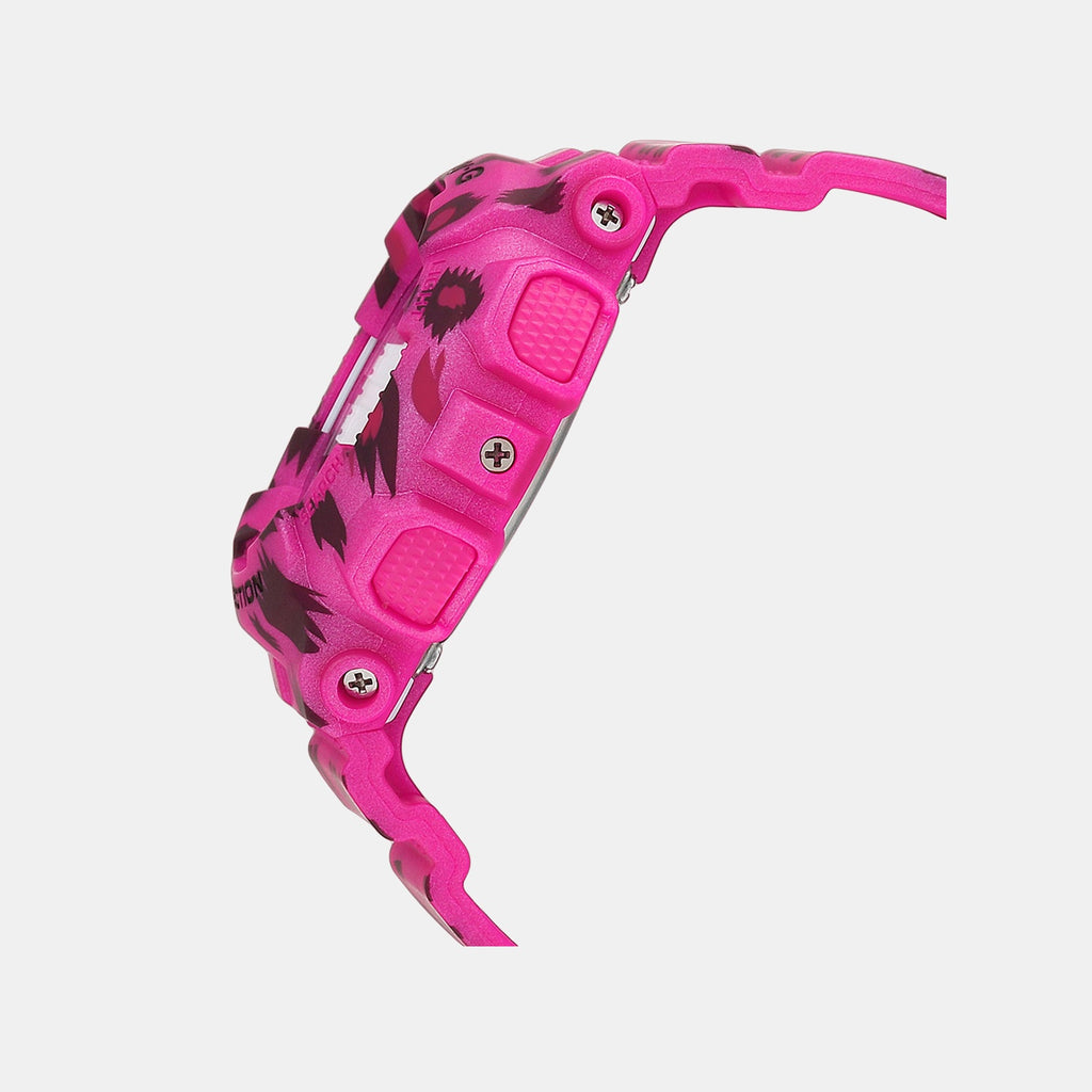 Baby-G Women Quartz Pink Dial Analog-Digital Resin Watch BX033